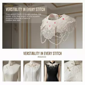 PNPIA- Thiết kế Hanfu trang trí công phu với thêu ngọc trai và váy mặt ngựa cho các lễ hội Trung Quốc đích thực