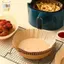 25 / 50 Chiếc Nồi Chiên Không Khí Dùng Một Lần Giấy Lót Giỏ Chống Dầu Da Tròn Airfryer Giấy Nướng Bánh Phụ Kiện Nhà Bếp ELWW