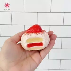 MJnmc Chậm Tăng Bóp Bánh Dâu Fidget Đồ Chơi Mềm Giảm Căng Thẳng Đồ Chơi Cho Trẻ Em Lớp Học Văn Phòng Thư Giãn Mới