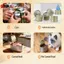 1 / 6 Dụng cụ mở hộp đựng đồ uống màu có nắp bảo vệ Tab nhựa Dụng cụ mở hộp có thể tái sử dụng Dụng cụ mở hộp dễ dàng Dụng cụ nhà bếp VN