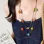 JRP Nhiều Màu Sắc Gốm Nelace Boho Phong Cách Handmade Có Thể Điều Chỉnh Nelace Đơn Giản Dệt Dây Gốm Nelace JRP