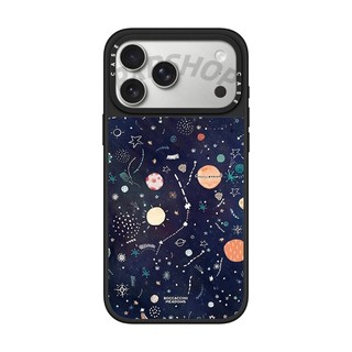 Ốp điện thoại cứng gương hành tinh đầy màu sắc từ tính cho iPhone 17 Pro Max 17 Air 16 Plus 15 14 13 12 11 Vỏ chống sốc