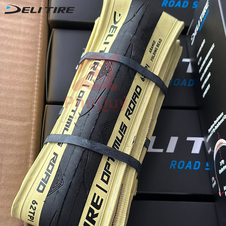 Vỏ Deli GẤP OPTIMUS 700x25c Có Chống Đinh