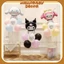 Set trụ 7 nhánh 70cm trang trí sinh nhật Kuromi cho bé - trụ giả bóng bay kèm bóng