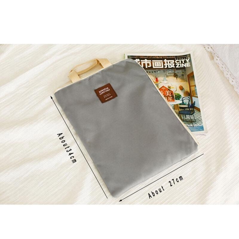 Túi vải đa năng đựng laptop, máy tính bảng và hồ sơ kích thước 34x37 cm