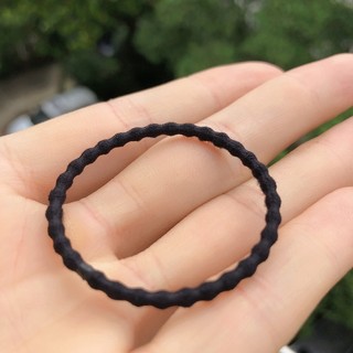 Dây Chun Buộc Đầu Cao Su Đàn Hồi Cao và Da Bò - Thiết Kế Đơn GiẢN Cho Nam Và NữRK57