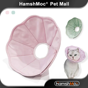 HamshMoc Cổ áo Pet E nhẹ chống nước hai mặt EVA lót để chăm sóc phục hồi