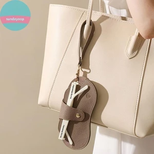SUND Mềm Vải Lánh Họa Tiết Da Kính Túi Retro Kính Mát Di Động Cận Thị Khung Case Kính Mắt Đơn Giản Bảo Quản Kính Mắt VN