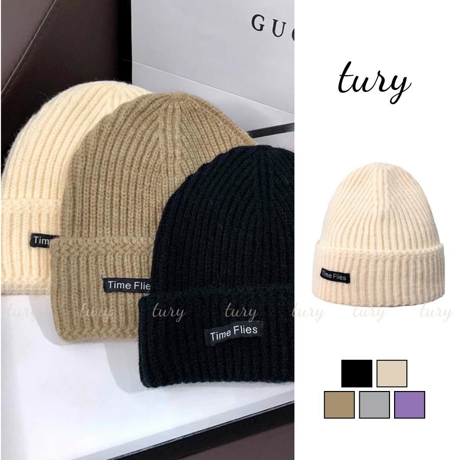 Nón Len Unisex Nam Nữ - Tury - Mũ Len Dệt Kim Trơn - NL054