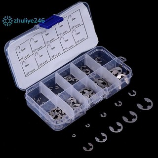 < zhuliye246 > 120 Cái / hộp Thép không gỉ 304 E-Clip Giữ Vòng Tròn Bộ M1.5 ~ M10