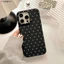 Dành Cho OPPO Reno 14 13 11 9 8 Pro 7 Lite 8Z 7Z 5G Ốp Điện Thoại Chấm Bi Dễ Thương Họa Tiết Chấm Bi Họa Tiết Nhiều Màu Sắc Da PU Kết Cấu Lychee Cô Gái Bé Gái Vỏ Mềm Đơn Giản Ốp Lưng
