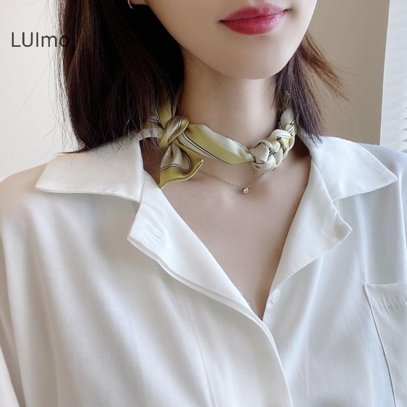 Khăn Lụa ElegantSpringSummer cho Nữ - Phù hợp quấn tóc, cổ tay hoặc làm thắt lưng nhẹ nhàng