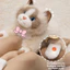 EDIWANY Mô Phỏng Mèo Sang Trọng Đồ Chơi, Có Yếm Lông Tơ Ragdoll Mèo Sang Trọng Búp Bê, Lồng Tiếng Hoạt Hình Dễ Thương Mô Phỏng Mềm Mô Phỏng Mô Hình Mèo Con Quà Tặng Sinh Nhật