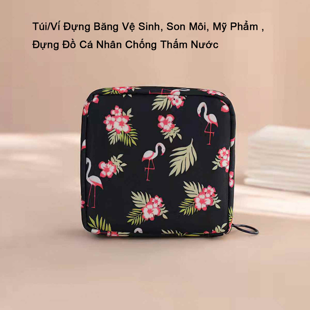 M7 Túi Ví Đựng Băng Vệ Sinh, Son Môi, Mỹ Phẩm - Túi Mini Đựng Đồ Cá Nhân Chống Thấm Nước MALAN