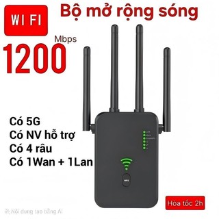 🥇FREESHIP🥇Bộ Kích Sóng Wifi 4 Râu Cực Mạnh Tăng Sóng Wifi Tốc Độ 300mbps Phát Xuyên Tường Kết Nối Xa Sóng Mạnh