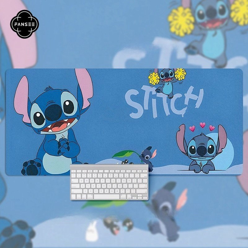 Stitch Mouse Pad Lớn Anime Hoạt Hình Mousepad Dễ Thương Tùy Chỉnh Laptop Để Bàn Miếng Lót Máy Tính Chơi Game Bàn Phím Phụ Kiện