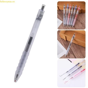 Fol Có Thể Đổ Lại Mực Gel Bút Nhanh Khô Có Thể Thu Vào Bút Gel 0 5MM Đầu Tay Cầm Thoải Mái