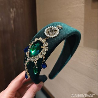 Băng Đô Phong Cách Dân Tộc và Trung Quốc, Vành Kim Loại Rộng, Nổi Bật với Ánh Sáng Sang Trọng