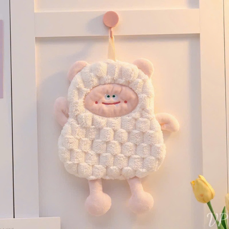 Khăn Lau Tay Nhà Bếp San Hô Hình Chú Cừu Đáng Yêu Thấm Hút Tốt 🌸 tuyển sỉ🌸