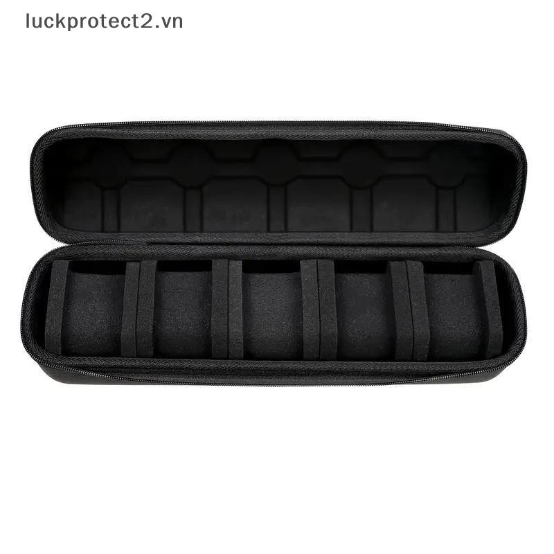 # luckpro # Hộp lưu trữ đồng hồ di động Chống nước Hộp đựng du lịch có dây kéo độc đáo Túi lưu trữ EVA dành cho tổ chức đồng hồ đeo tay đồng hồ thông minh.