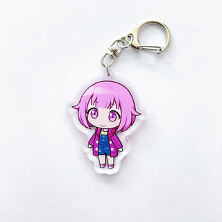 Anime PJSK Project Sekai Colorful Stage Len Rin Character SD Cosplay Keychain Bag Pendant Acrylic Keyrings Key Chain Acc