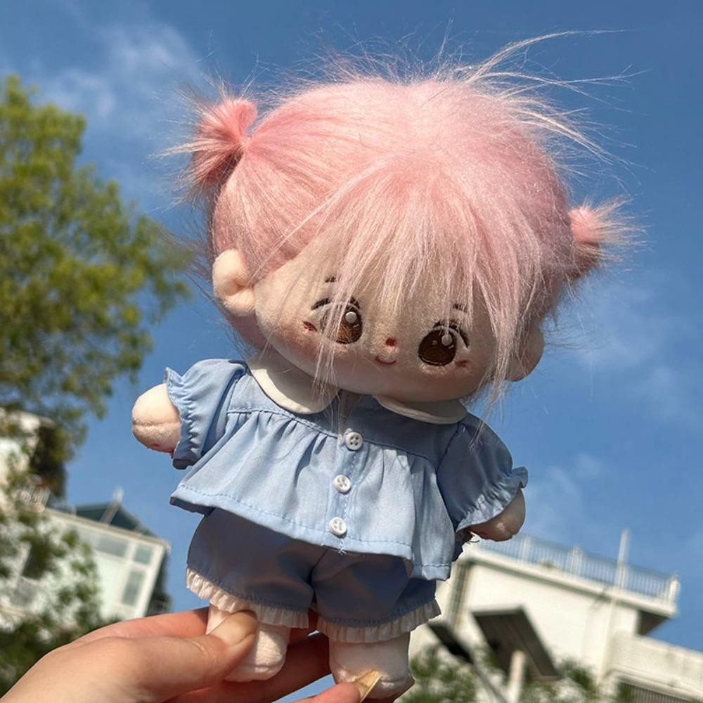 Flazea 20cm Quần Áo Búp Bê, Búp Bê Cotton OB11 Quần Áo Sơ Mi, Hoạt Hình Búp Bê Phụ Kiện BJD Cosplay Đạo Cụ Bộ Áo Mini Quà Tặng Sinh Nhật