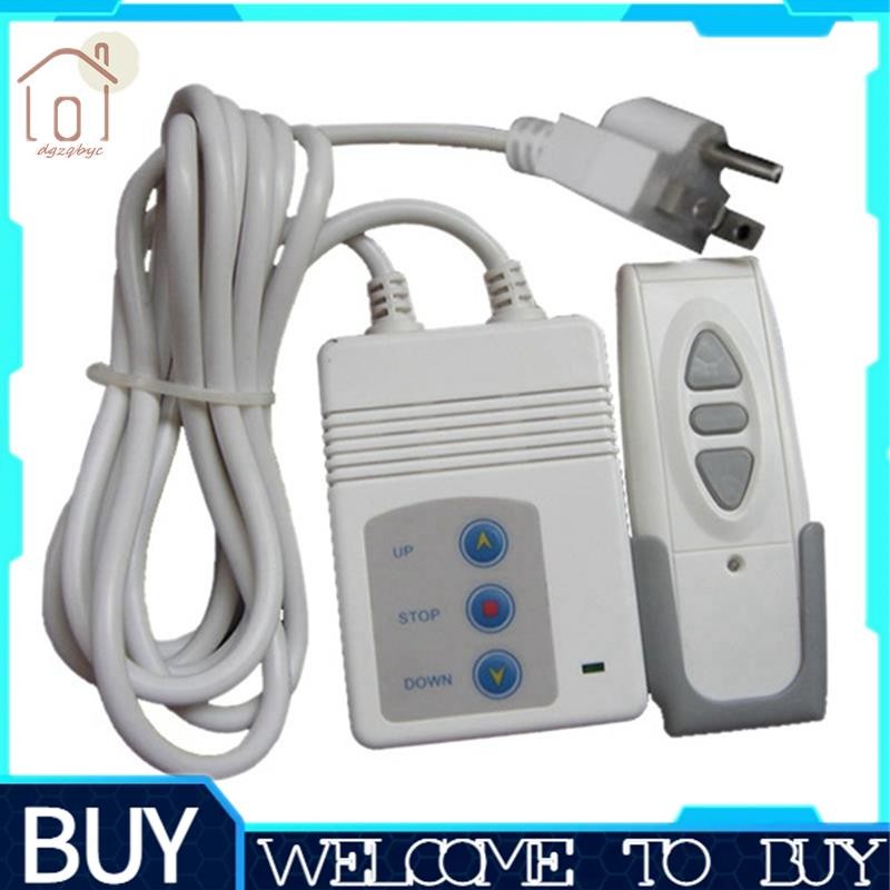 Điều khiển từ xa Bộ điều khiển màn hình máy chiếu 433MHZ Rèm điện Điều khiển từ xa không dây Bộ thu phích cắm US