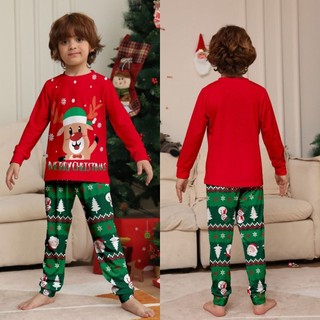 Bộ Đồ Ngủ Giáng Sinh In Hình Hoạt Hình, Hươu Mềm Cho Ông Già Noel - Phù Hợp Bố Mẹ Và Trẻ Em
