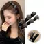PNPIA- Thời Trang Kim Cương Giả Bện Floo Kẹp Tóc Tóc Vòng Gãy Tóc Nữ Cố Định Lười Phụ Kiện Tóc