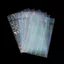 BEABOUT 50 CÁI Tay áo thẻ ba chiều, Tay áo Photocard chống nước hình ba chiều cầu vồng, Bộ sưu tập tay áo bảo vệ hiệu ứng nhấp nháy trong suốt đa năng