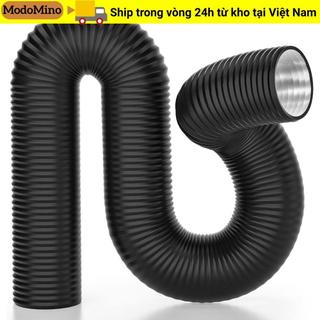 Ống dẫn khí MODOMINO, ống thông hơi máy sấy hạng nặng cách nhiệt, ống xả bảo vệ 3 lớp bằng nhôm linh hoạt chuyên nghiệp