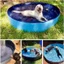 Bể Bơi Trẻ Em Bể Bơi Ngoài Trời Bể Bơi Cho Thú Cưng Bồn Tắm Có Thể Gập Lại Mèo Litter Box Bồn Tắm Thú Cưng Bể Bơi Cho Chó DXFJ