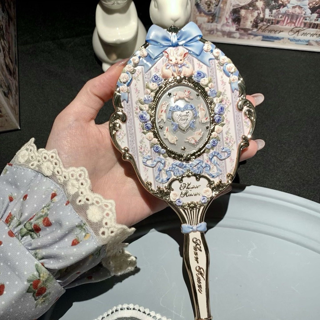 Gương Trang Điểm Flower Knows Các BST Shell- Swan Ballet - Strawberry Cupid - Angel - Fairytales - Butterfly