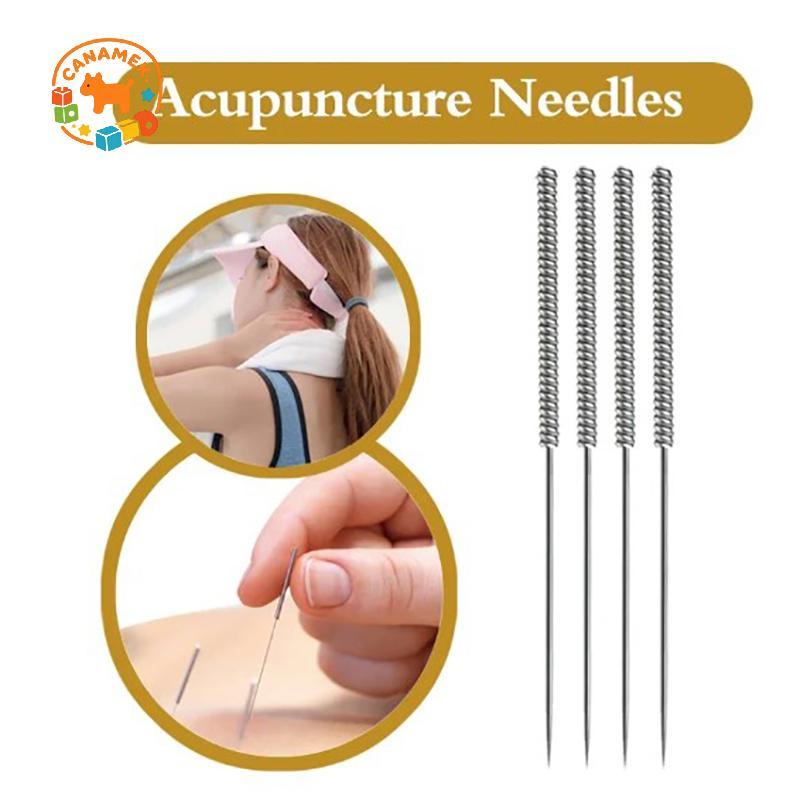 CANAMEK ZHONGYAN TAIHE 100 Chiếc Kim Châm Cứu Có Ống Châm Cứu Dùng Một Lần Làm Đẹp Vô Trùng 1 HỘP Massage Khử Trùng Kim CSF
