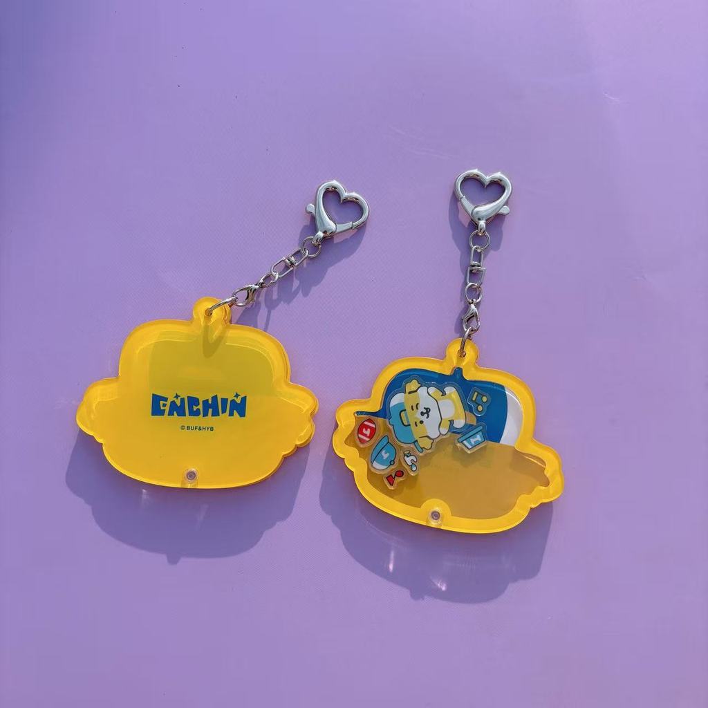 Kpop Idol Enhypen ENCHIN Shaker Móc khóa Acrylic Móc khóa