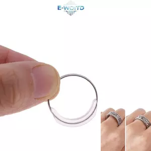 Miếng đệm bảo vệ vòng E-WOITD 8 chiếc Bộ điều chỉnh kích thước vô hình cho vòng rời Silicone trong suốt An toàn và thoải mái khi tặng E-WOITD