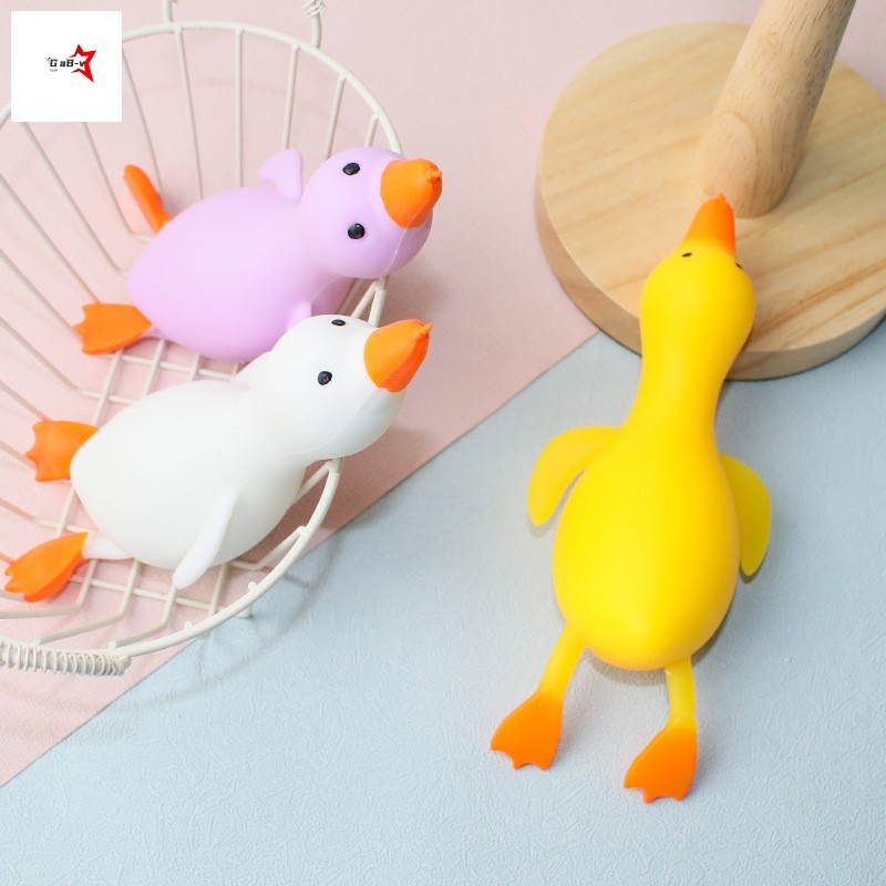 Đồ chơi bóp vịt vàng dễ thương - Vịt cao su giảm căng thẳng cho trẻ em và người lớn