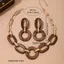 Hàng Ngày Đẹp Sang Trọng Tính Khí 2 Mảnh Bộ Mờ Retro Gỗ Dây Chuyền Lớn Vòng Cổ Bông Tai Cao Cấp Khí Quyển Trang Sức Z942026-6-11