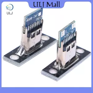 ULJ 10 chiếc USB 3.1 Type C Soet có tấm cố định vít Type-C USB Ja 3.1 Type-C 2Pin 4Pin Cổng kết nối nữ Ja Cổng sạc.
