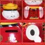 Thần Tài Cầu Phúc 17cm tượng phong thủy hũ tiết kiệm gốm sứ quà khai trương trang trí quầy thu ngân