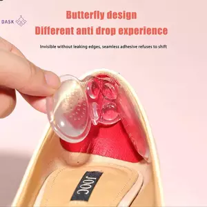 Nâng cấp Giày cao gót bằng silicon dành cho nam giới Đệm gót chống trượt Miếng đệm chống trượt Miếng đệm bảo vệ chăm sóc gót chân chân