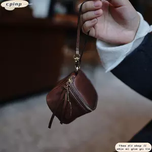 Ví đựng tiền xu vuông nhỏ CPINCP, Túi đeo tay nhẹ chống thấm nước, Tai nghe di động Bảo quản Son môi Túi trang điểm Mini dành cho nữ Cô gái