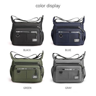 Túi đeo chéo nam bằng nylon dung tích lớn chống thấm nước Túi đeo vai cho bé trai Túi đeo chéo đa năng.S216
