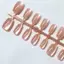 Trong Kho 30Pcs Đầy Đủ Bìa Báo Chí Trên Móng Tay Đơn Giản Mặc Móng Tay Giả Tự Làm Móng Tay Công Cụ Cá Tuyết