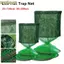 1 Cái Lồng Cá, Gấp Có Thể Gập Lại 30x200cm Giỏ Cá, Lưới Nylon Bền Nhanh Khô Thép SUS Vòng Sống Bẫy Cá Tôm Lồng Giải Quyết