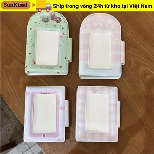 Giá đỡ Photocard SUNKISSD, 3 inch 32 túi Album Kpop, Quà tặng Mini Giá đỡ ảnh thần tượng