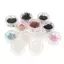 Bluelover 60 Cái / 200 Cái Nhiều Màu Sắc Chống Dị Ứng Nhựa Bông Tai Chống Rỉ Tai Stis Kit Mới