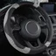 X XF621 Denier Lưới Thoáng Khí Xe Bốn Mùa Vô Lăng Thân Thiện Với Môi Trường Thể Thao Grip Cover Trắng Bên Trong Vòng N5CB