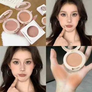 Phấn má hồng độ bão hòa thấp Phấn má hồng hàng ngày để trang điểm du lịch Hình ảnh và sử dụng tại nhà