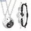 Bluelover Thời Trang Rồng Hình Âm Dương Vòng Tay Có Thể Điều Chỉnh Thái Cực Cặp Đôi Nelace Cho Bạn Trai Bạn Gái Ngày Lễ Tình Nhân Món Quà Trang Sức Mới